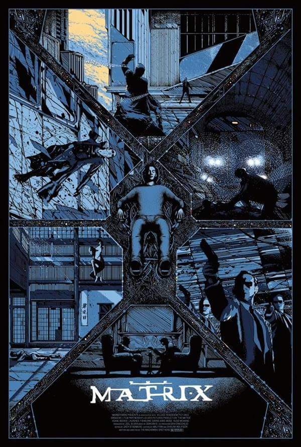 Póster 2 "No Oficial" (THE MATRIX). 