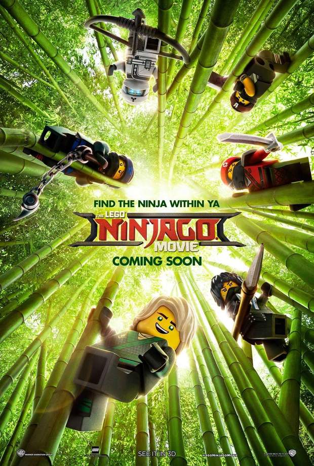 Póster (The Lego NINJAGO Movie). 