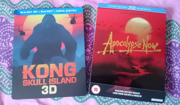 Mis dos Steelbooks de (APOCALIPSE NOW). "El Primero un poco más Bestia". 