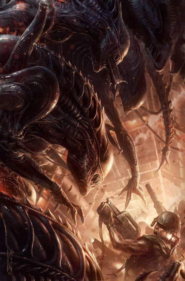 Póster (ALIENS). 