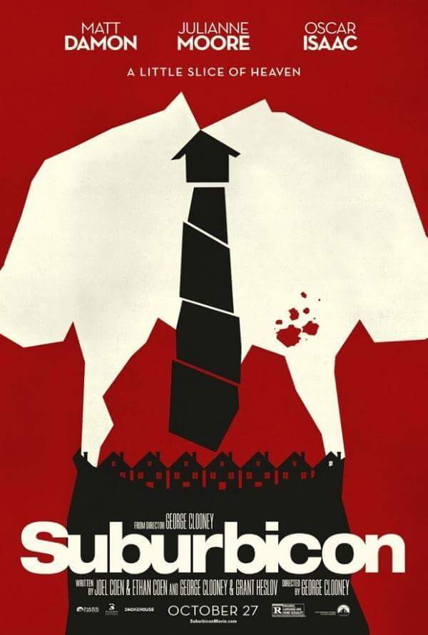 Trailer y Póster de (SUBURBICON) Lo Nuevo de "George Clooney" con "Matt Damon". 
