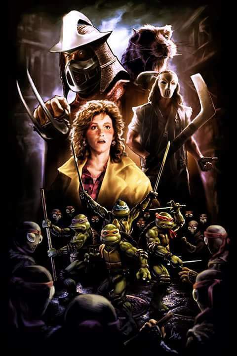 Póster (LAS TORTUGAS NINJA). 