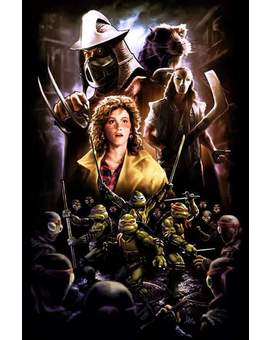 Póster (LAS TORTUGAS NINJA). 