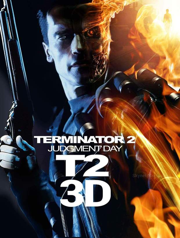Fan Póster de (TERMINATOR 2) (3D).