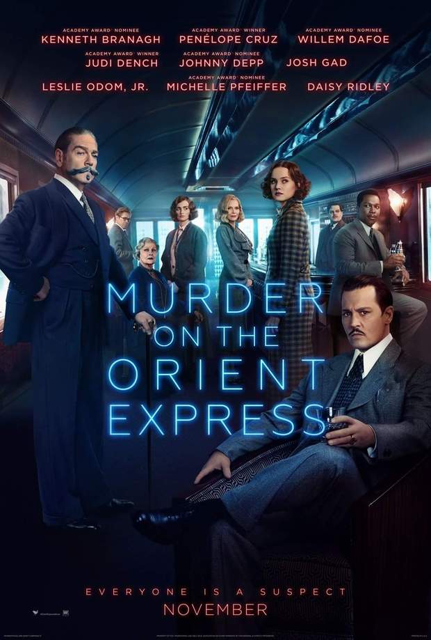 Póster (ASESINATO EN EL ORIENT EXPRESS). 