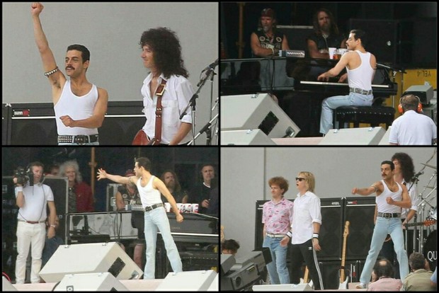 Nuevas Imágenes de "Remi Malek" como (Freddie Mercury).