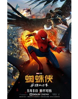 Póster Chino de (SPIDERMAN HOMECOMING). 