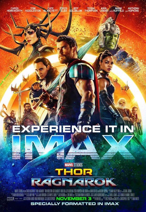 Póster IMAX (THOR RAGNAROK). 
