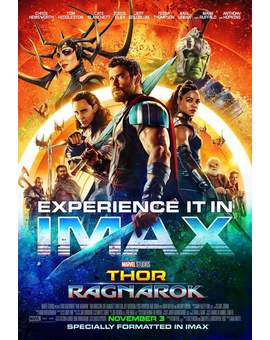 Póster IMAX (THOR RAGNAROK). 