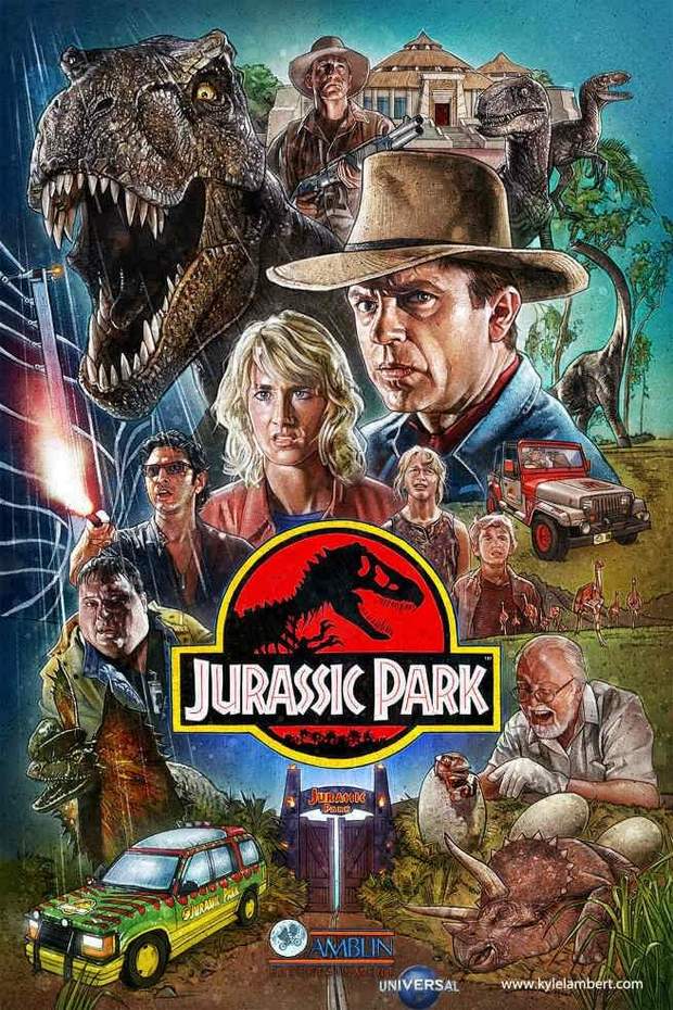 Póster (JURASSIC PARK). 