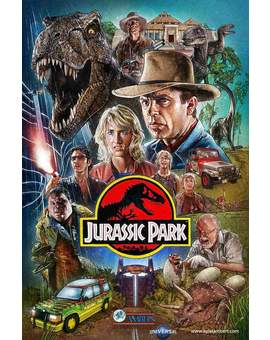 Póster (JURASSIC PARK). 