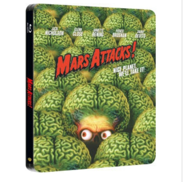 Steelbook de (MARS ATTACKS) con Castellano en Zavvi.es. 