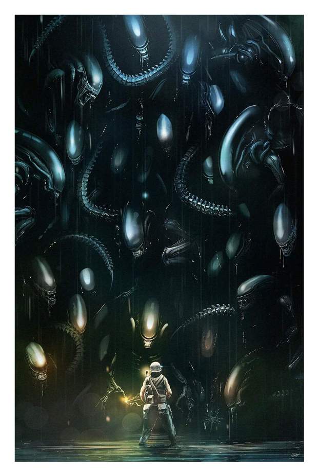 Póster (ALIENS). 