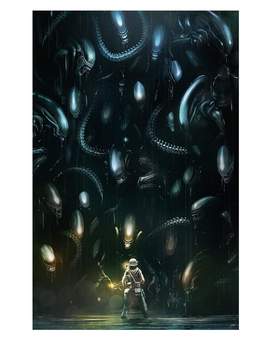 Póster (ALIENS). 