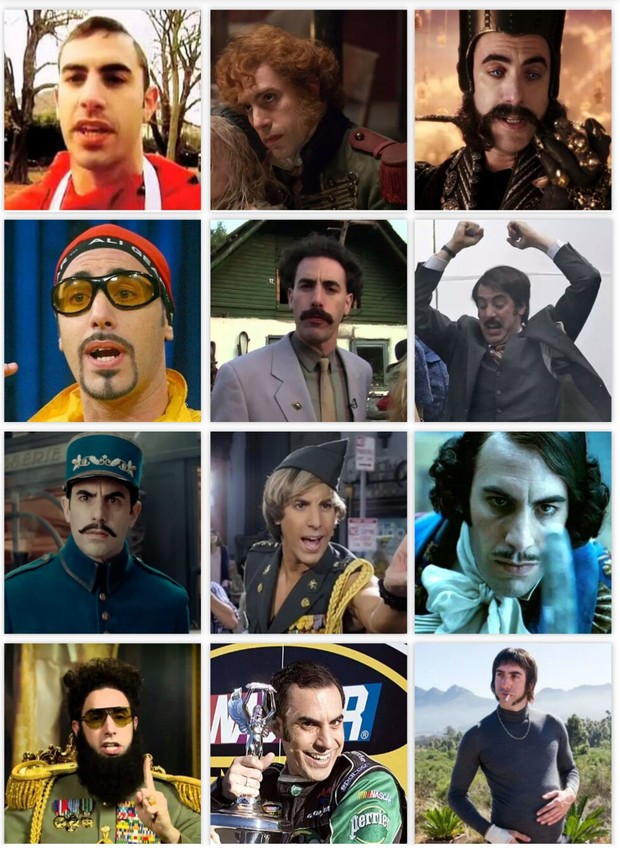 TEST: (Puedes Reconocer las Películas de.. SACHA BARON COHEN?). 
