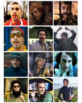 TEST: (Puedes Reconocer las Películas de.. SACHA BARON COHEN?). 