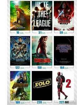 Empieza la Cuenta Atrás. (A qué Película le tenéis más Ganas?). 