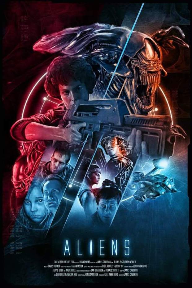 Póster (ALIENS). 