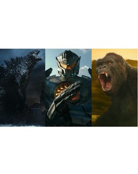 GODZILLA vs KONG vs PACIFIC RIM. (Os Gustaría Verlos en la Misma Película?). 