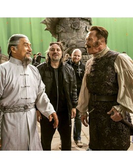 Primera Imagen de ARNOLD SCHWARZENEGGER y JACKIE CHAN en el Set de (Viy 2 :Journey to China). 