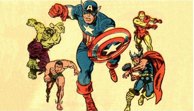 Así eran las Intros de las Series de Marvel en 1966.