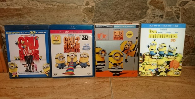 Colección (GRU + MINIONS).