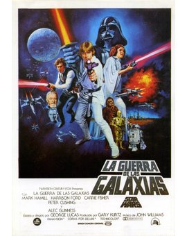 Los Afiches de STAR WARS. 40 Años del Estreno en España. 