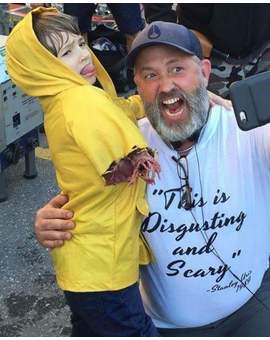 Imagen: (Tras el Rodaje de "IT").