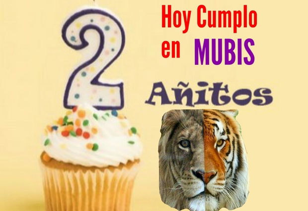 Hoy Cumplo en Mubis 2 Añitos. 