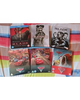 Colección Trilogías Steelbook (BLADE & CARS). 