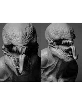 Primera Imagen del Diseño que "Tom Hardy" tendrá como (VENOM). 