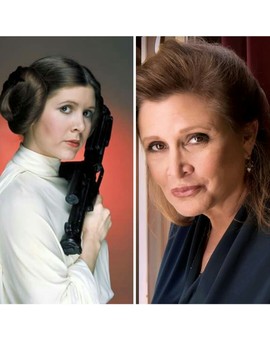 Hoy hace un Año que nos dejó CARRIE FISHER. 