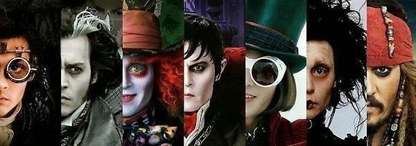 Los Mejores Disfraces de JOHNNY DEPP en el Cine. (Cuál es Vuestro Preferido?). 