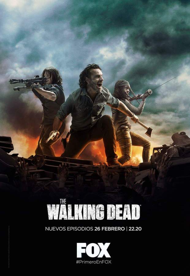 El 26 de Febrero Vuelve THE WALKING DEAD. (La esperáis con ganas?). 