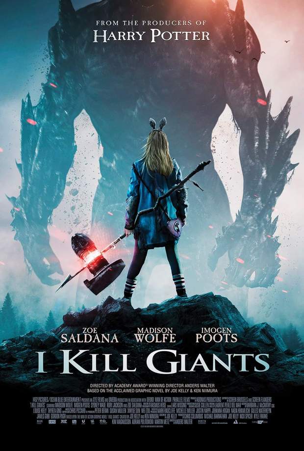 Póster y Trailer (I KILL GIANTS) de la Novela Gráfica "Soy Una Matagigantes".