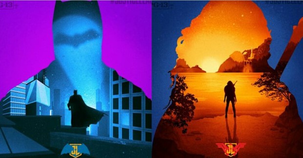 Pósters de (LA LIGA DE LA JUSTICIA) Llegan con el Blu-ray. 