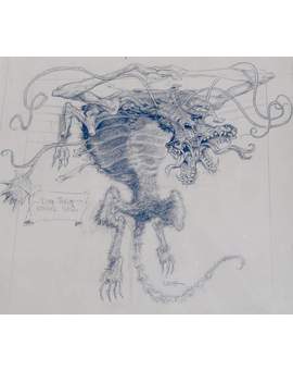 Imagen: (LA COSA - Arte Conceptual de la Escena de la Perrera). 