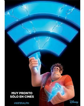 Póster (ROMPE RALPH INTERNET). 