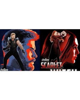 Nuevos Posters Individuales de (VENGADORES - INFINITY WAR). 