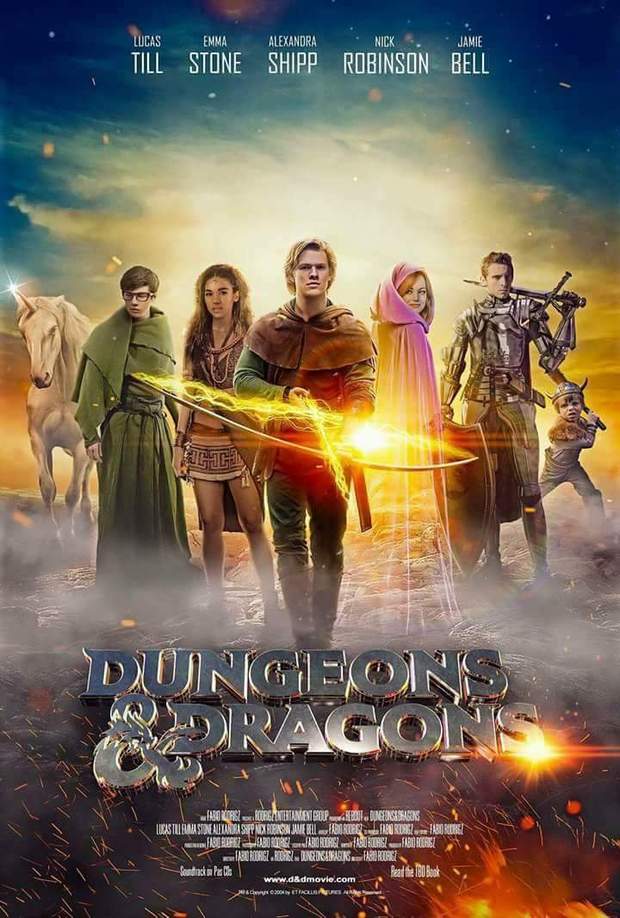 ¿Os Gustaría (DRAGONES Y MAZMORRAS) con éstos Protagonistas?. 
