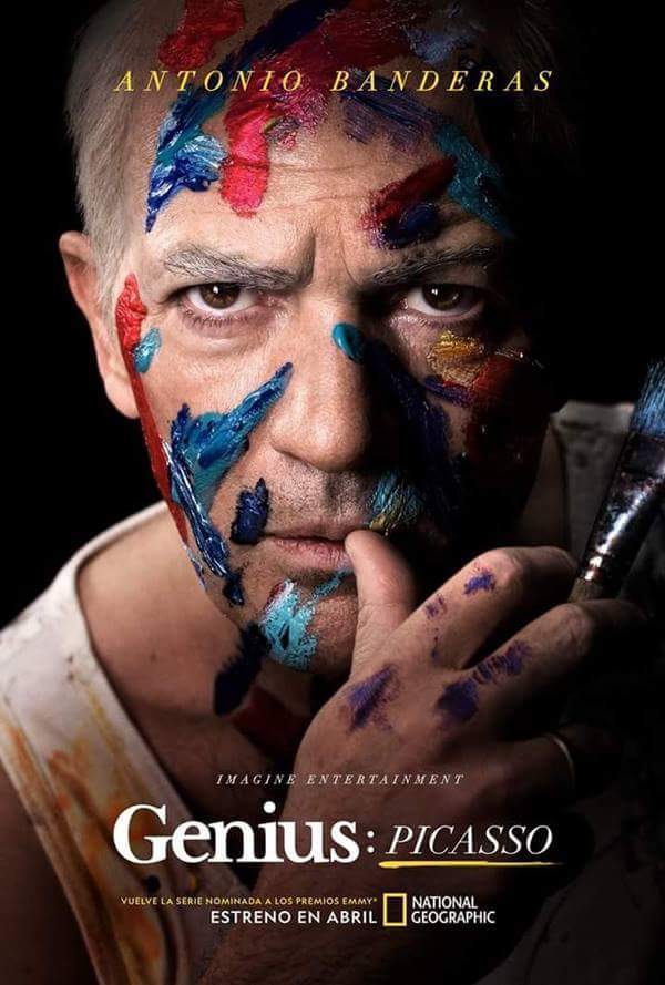 Póster (GENIUS: PICASSO) con Antonio Banderas. 