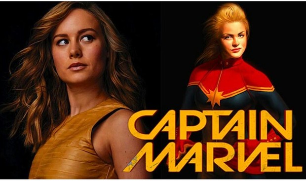 (CAPTAIN MARVEL) Filtrado un Video con "Brie Larson" con el Traje. 