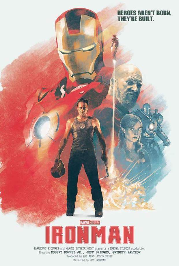 Póster (IRON MAN). 