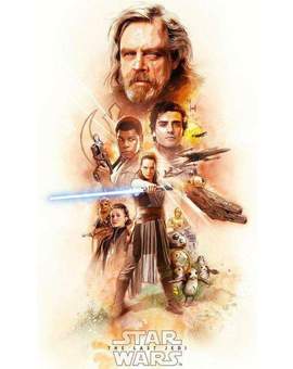 Póster (STAR WARS - LOS ÚLTIMOS JEDI). 