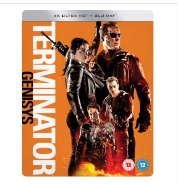 Steelbook de (TERMINATOR GENISYS) de Zavvi. 