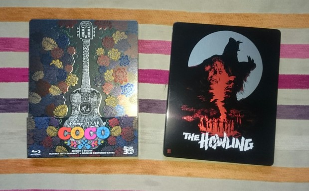 Mis Steelbooks de COCO,  AULLIDOS y... 