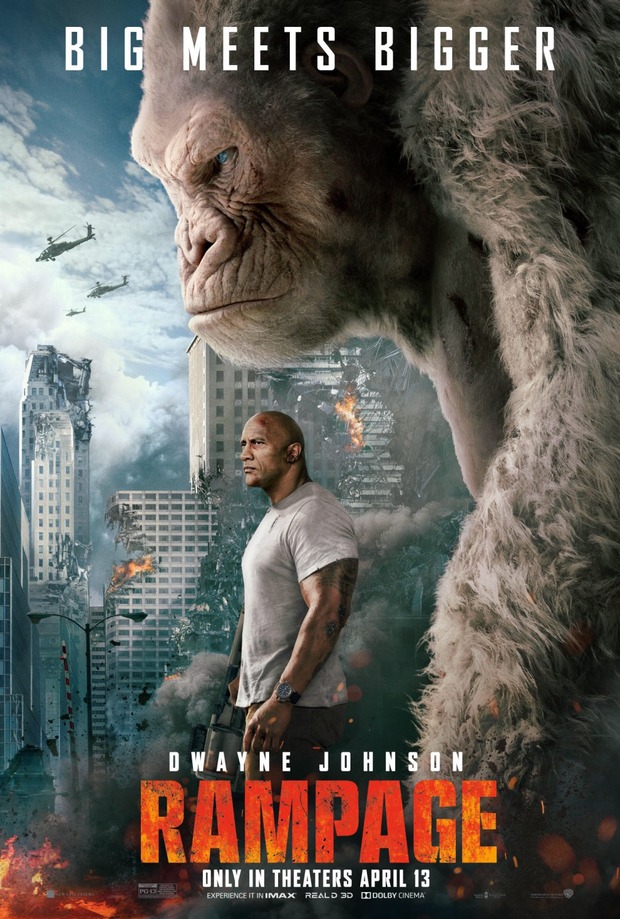 Imágenes Bestiales de (PROYECTO RAMPAGE). 