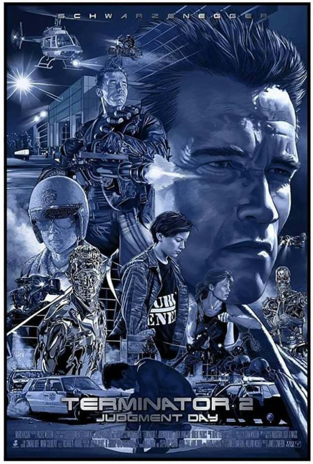 Póster 1 (TERMINATOR 2). 