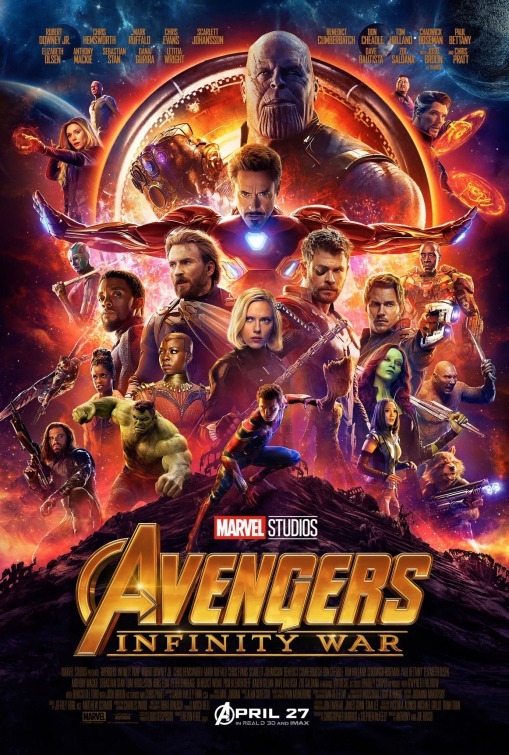 Póster en Movimiento de (VENGADORES - INFINITY WAR). 