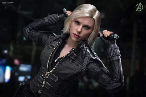 Imágenes de (VIUDA NEGRA) de Hot Toys. 
